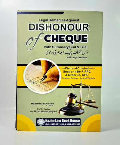 Dishonoury of Cheque