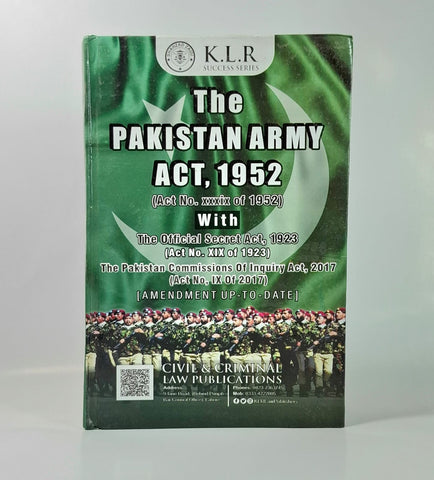 The Pakistan Army Act 1952