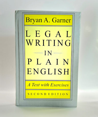 Legal Writing In Plan English